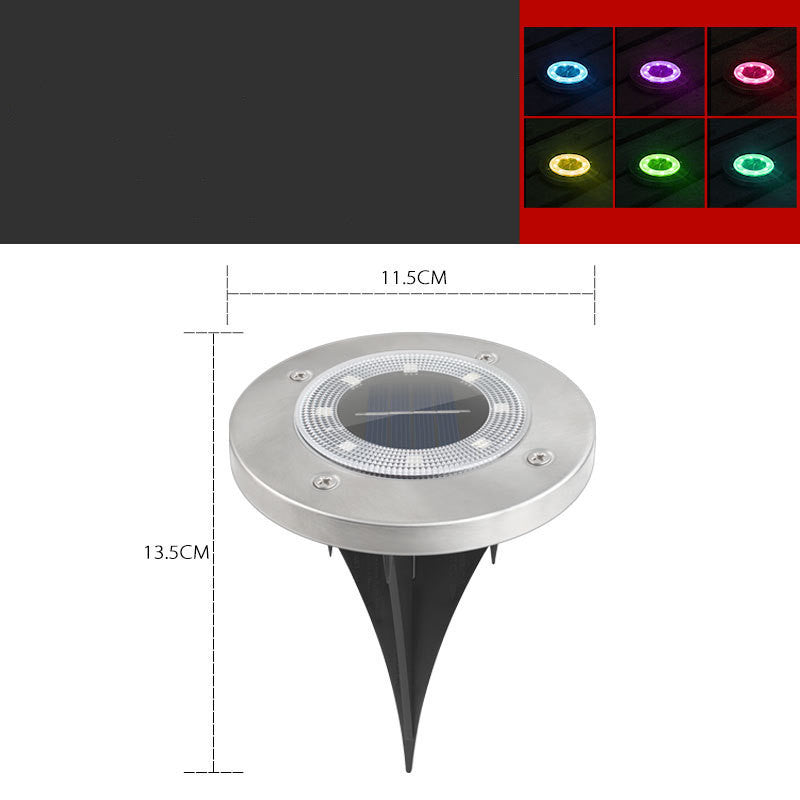 Solar-Powered Underground Light with IP65 Protection